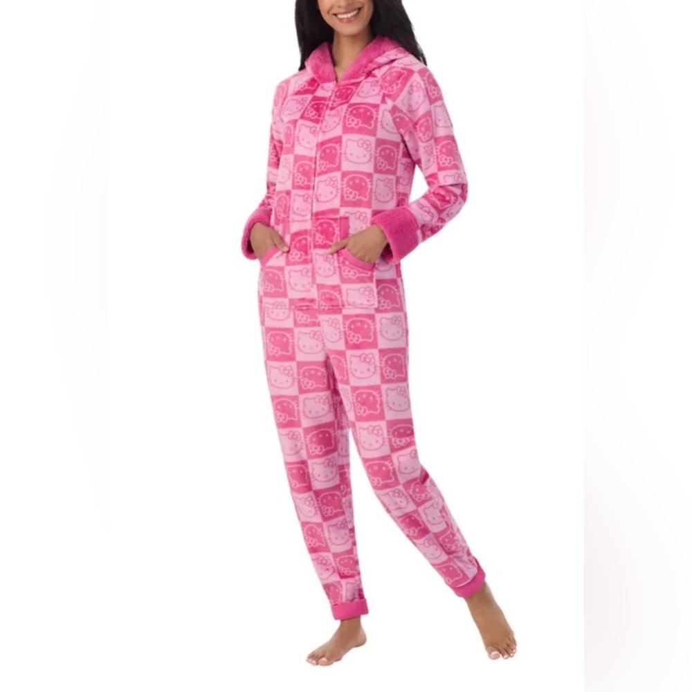 NWT Disney HELLO KITTY Character One Piece Pajama Set Size S